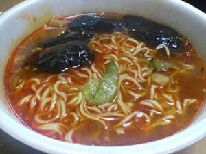 麻婆茄子麺