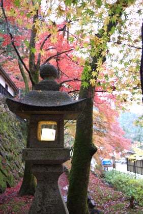 横蔵寺の紅葉