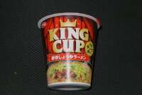 サッポロ一番KING CUP 豚骨しょうゆラーメン食べてみました