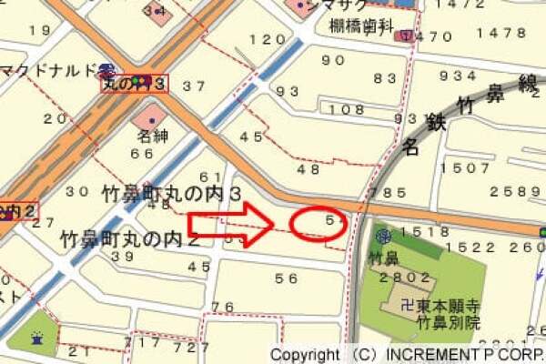 V・ドラッグ羽島中央店の地図