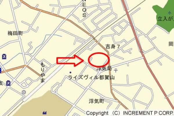 バロー守山駅東店の地図