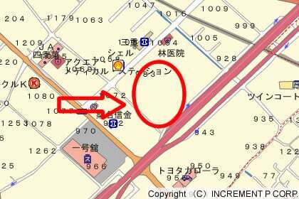 マックスバリュ大矢知店の地図