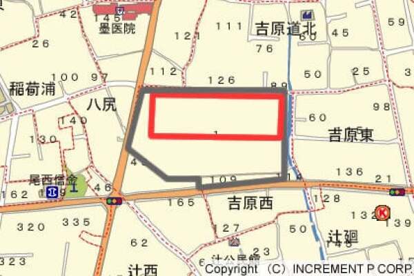 （仮称）木曽川玉ノ井商業施設のマップの写真