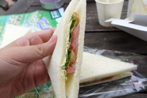 サンドイッチ倶楽部の野菜サンドの写真