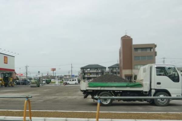 ゲンキー岐阜西鶉の駐車場の写真