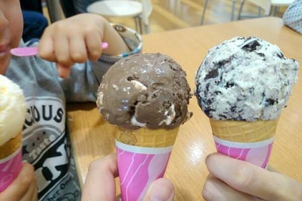サーティワンのアイスクリームの写真