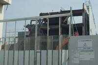 バロー安城日の出店の予定地ではピアゴの解体が始まりました