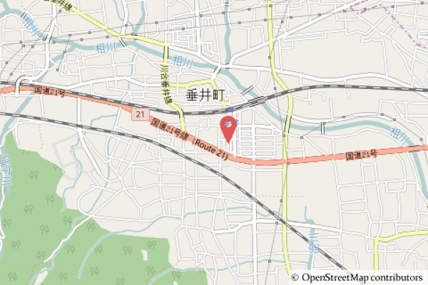 グルマンヴィタル 垂井本店の地図の写真