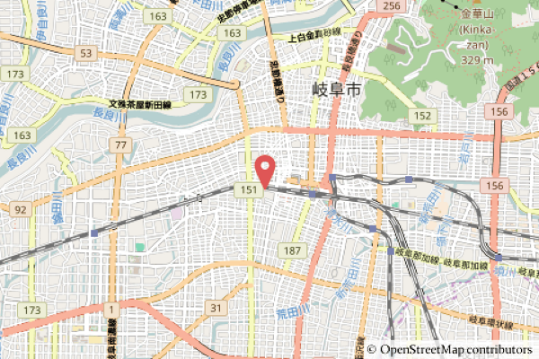スギドラッグ岐阜駅西店の地図の写真