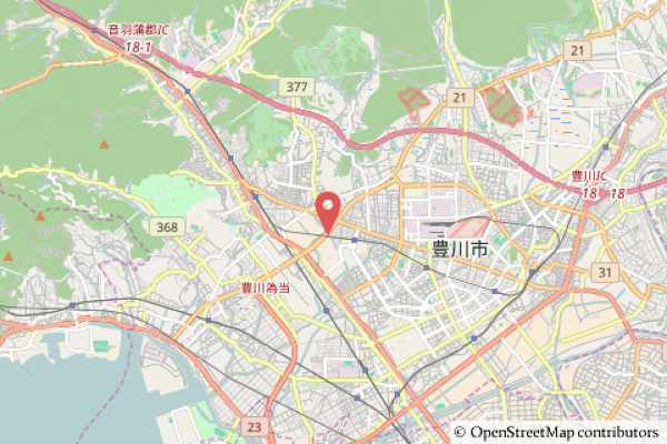 マックスバリュ豊川八幡店の地図の写真