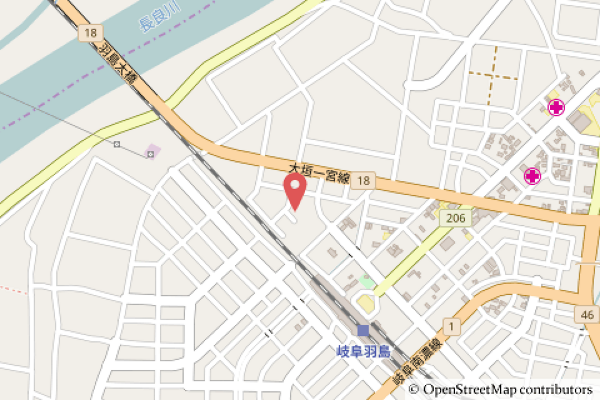 スターバックス コーヒー ガーデンモール羽島店の地図の写真