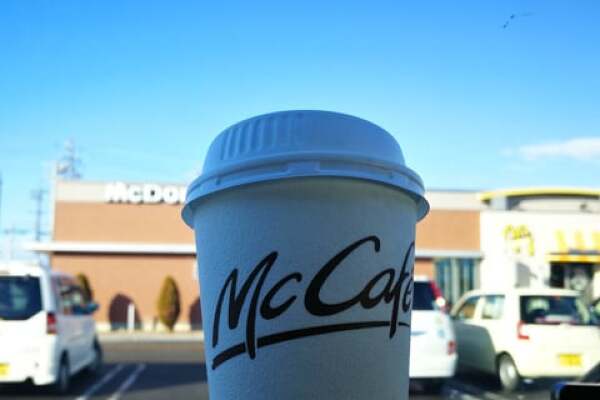 マクドナルドのコーヒーの写真