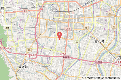 スーパービバホーム大垣店の地図の写真