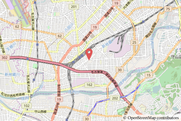 （仮称）勝川商業施設予定地地図の写真