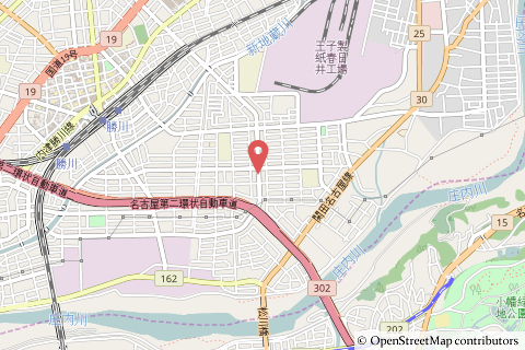 コノミヤ中切店の地図の写真