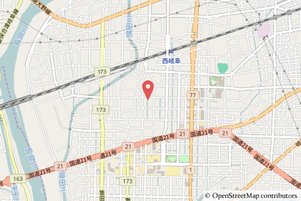 クスリのアオキ岐阜県庁前店の地図