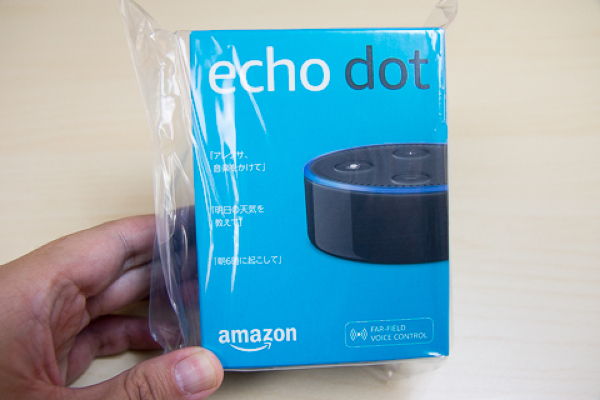 Amazon Echo Dotの写真