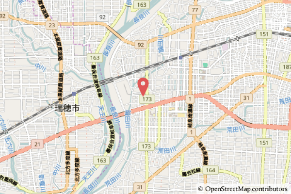 ドラッグコスモス薮田西店予定地の地図の写真