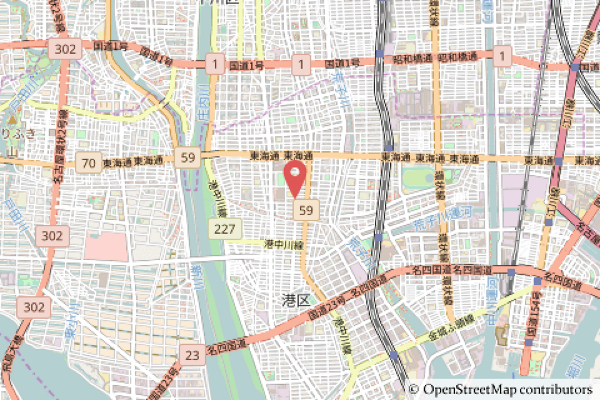 ヤマナカ当知店の地図の写真
