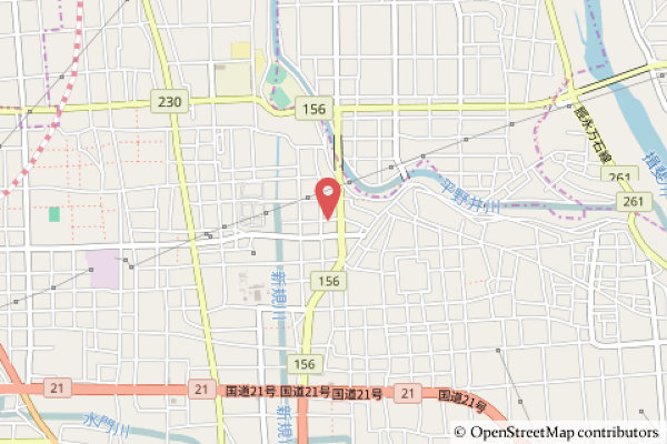 ファミリーマート大垣坂下町店の地図の写真