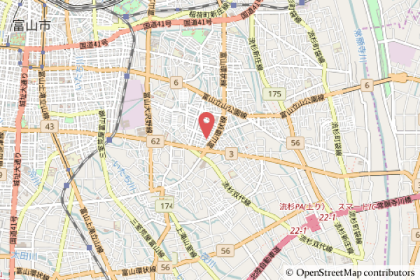 大阪屋ショップ秋吉店予定地地図の写真