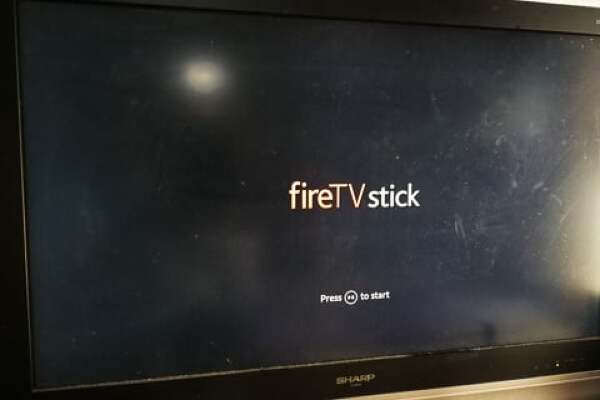 Fire TV Stickのセットアップの写真