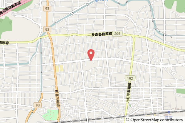 クスリのアオキ蘇原申子店の地図の写真