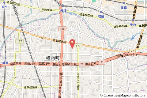 カネスエ岐南店の地図の写真
