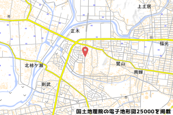 スギ薬局グループ岐阜正木店の地図の写真