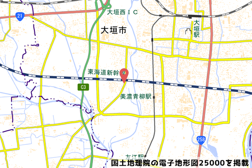 ゲンキー綾野店の予定地地図の写真