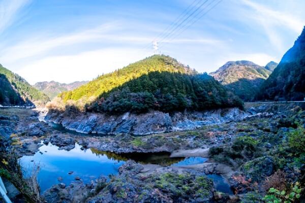 飛騨川の写真