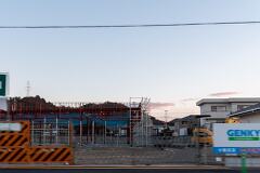 関市のゲンキー小屋名店は4月下旬オープン予定で工事が進んでいました