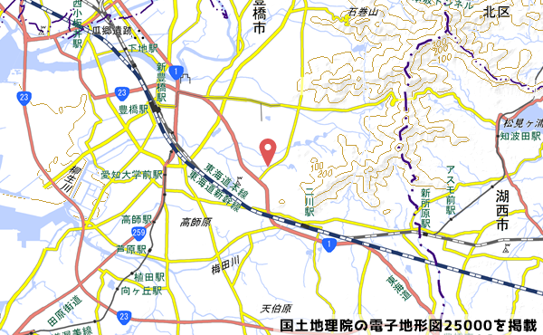 ドミー飯村店の地図の写真