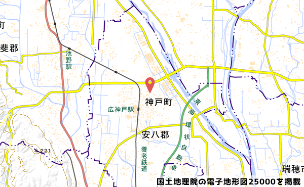 鮨飛脚 三町店の地図の写真