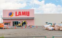 ラ・ムー長浜店は11月下旬オープン予定にてもうすぐ完成です