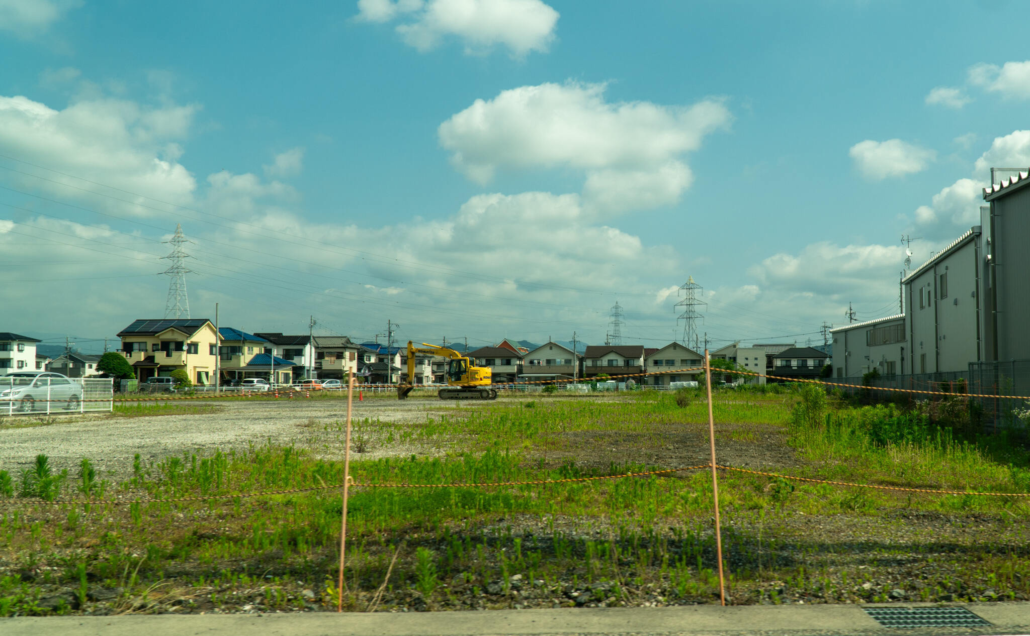 予定地の様子の写真