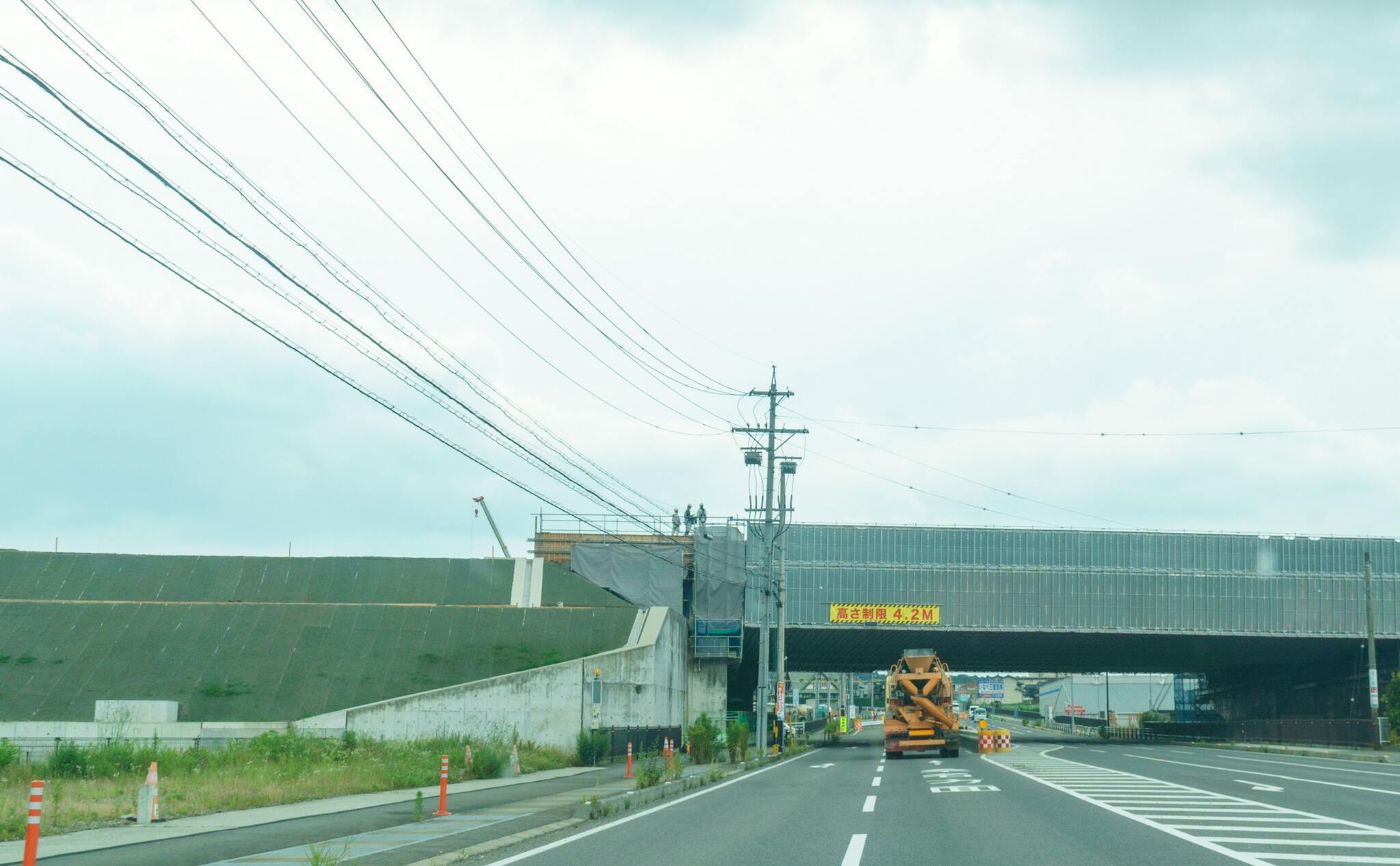 北勢ICと県道5号の写真