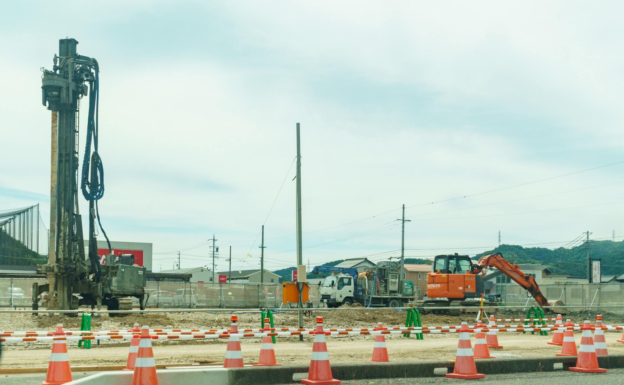 マクドナルド山県高富店の予定地の写真