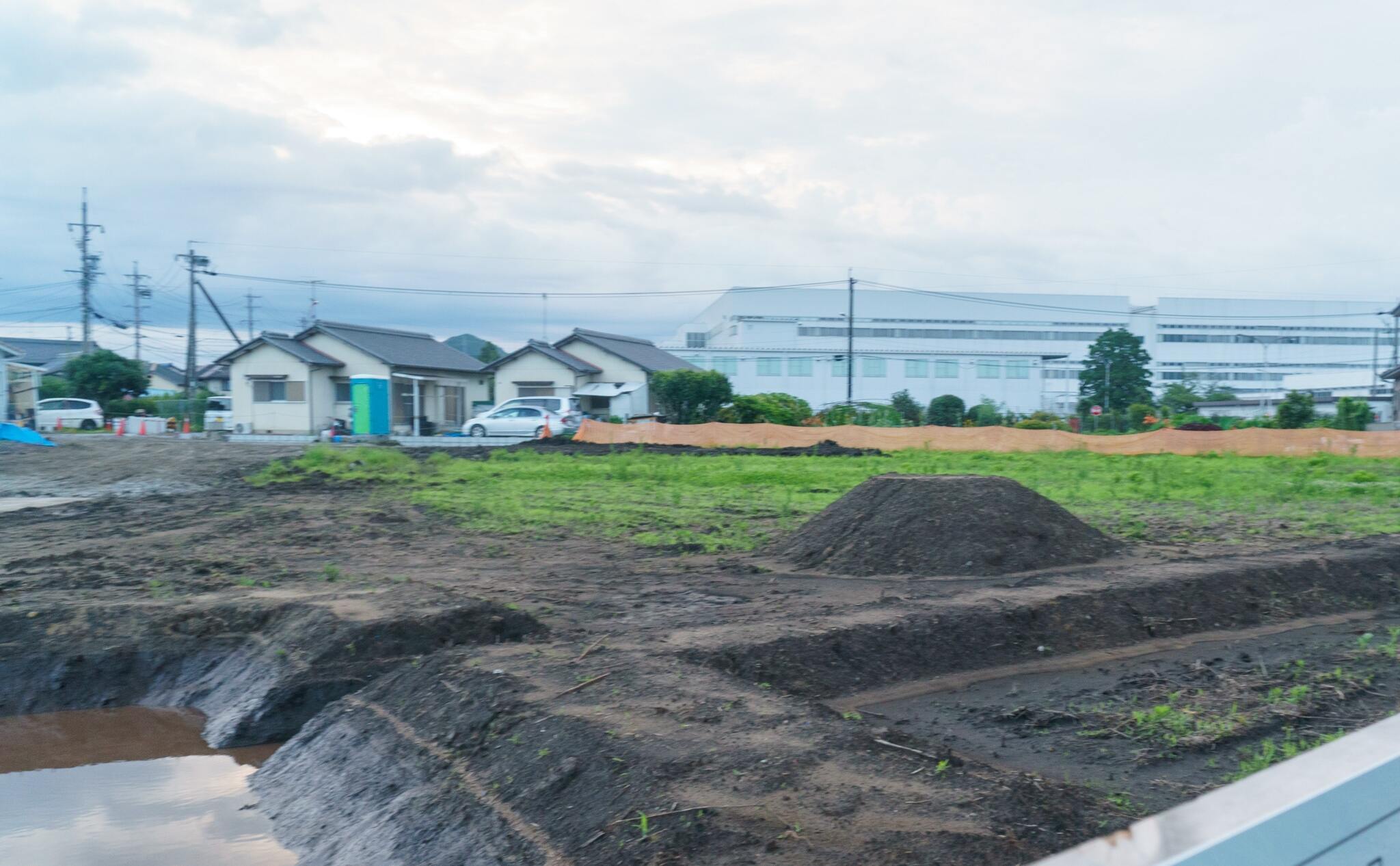 ゲンキー美濃加茂本郷店の予定地の写真