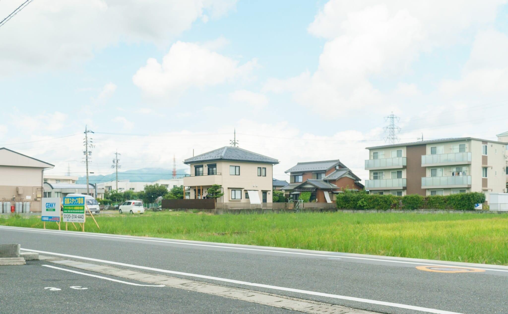 ゲンキー大垣楽田店予定地の雰囲気の写真