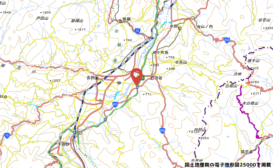 イオンモール須坂の予定地の写真