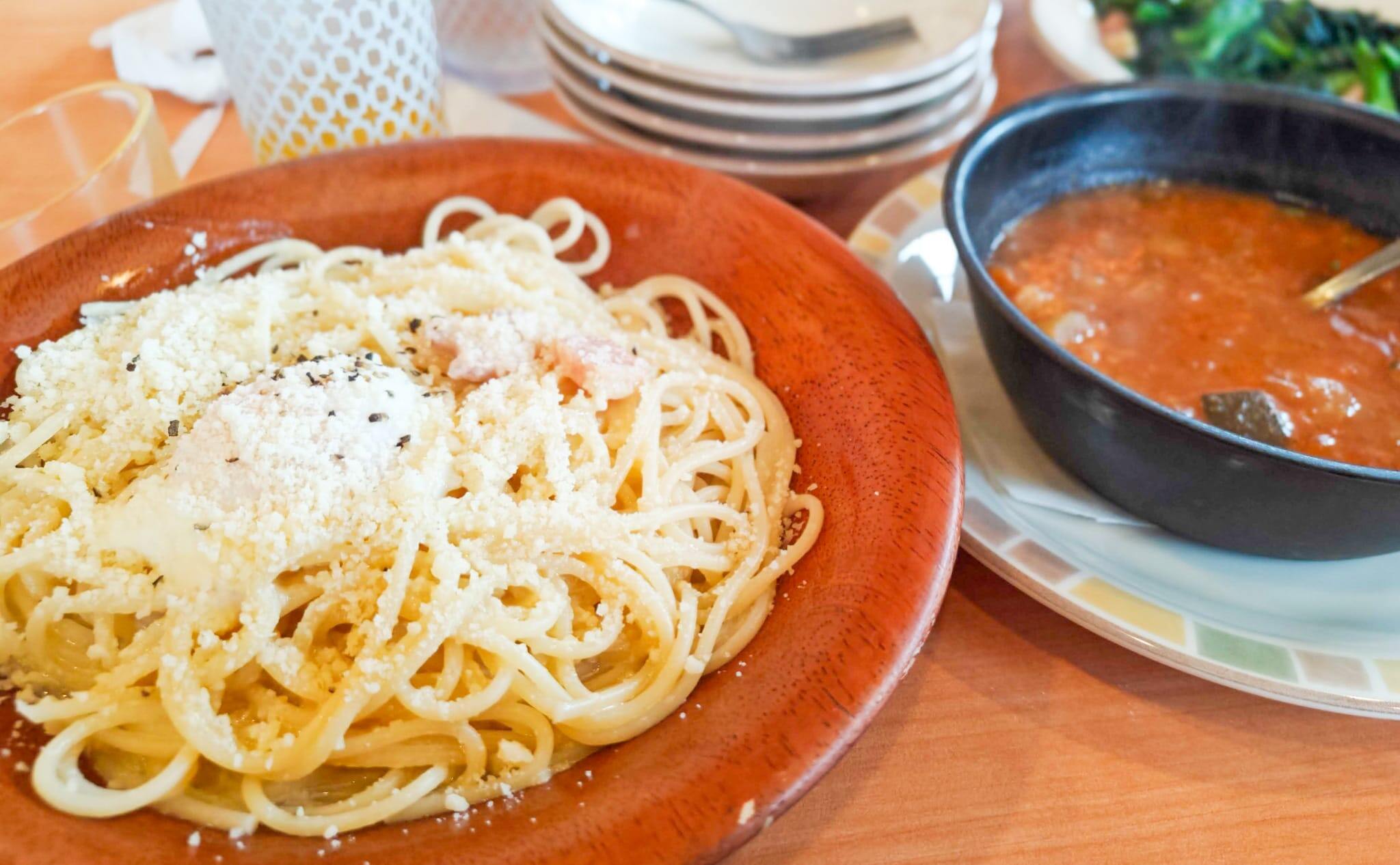 サイゼリヤのパスタの写真