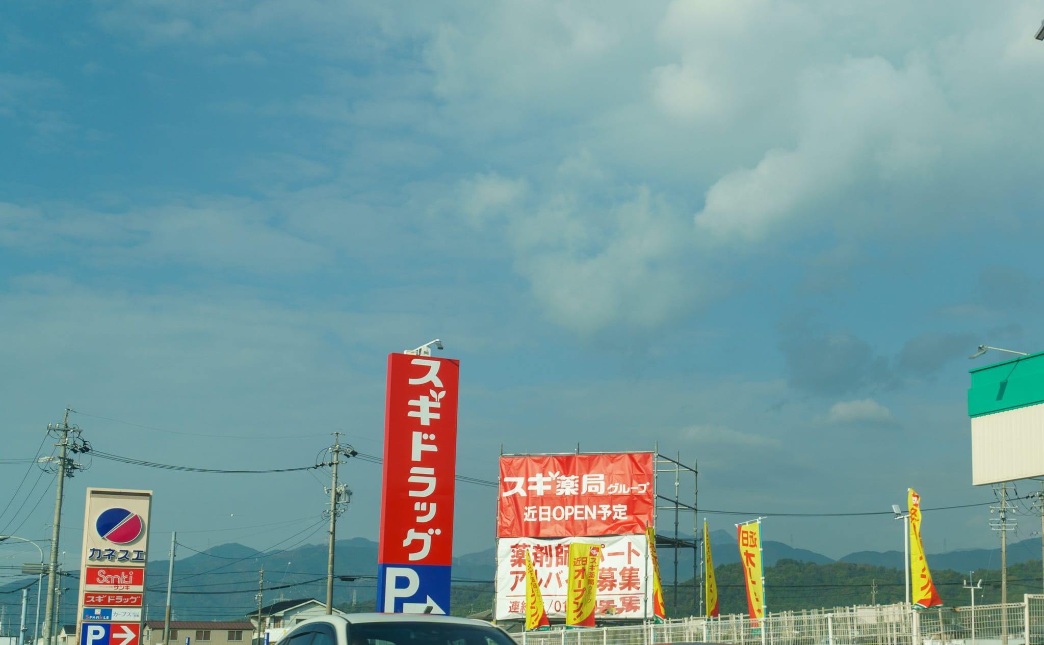 スギ薬局グループ大垣西店の看板の写真