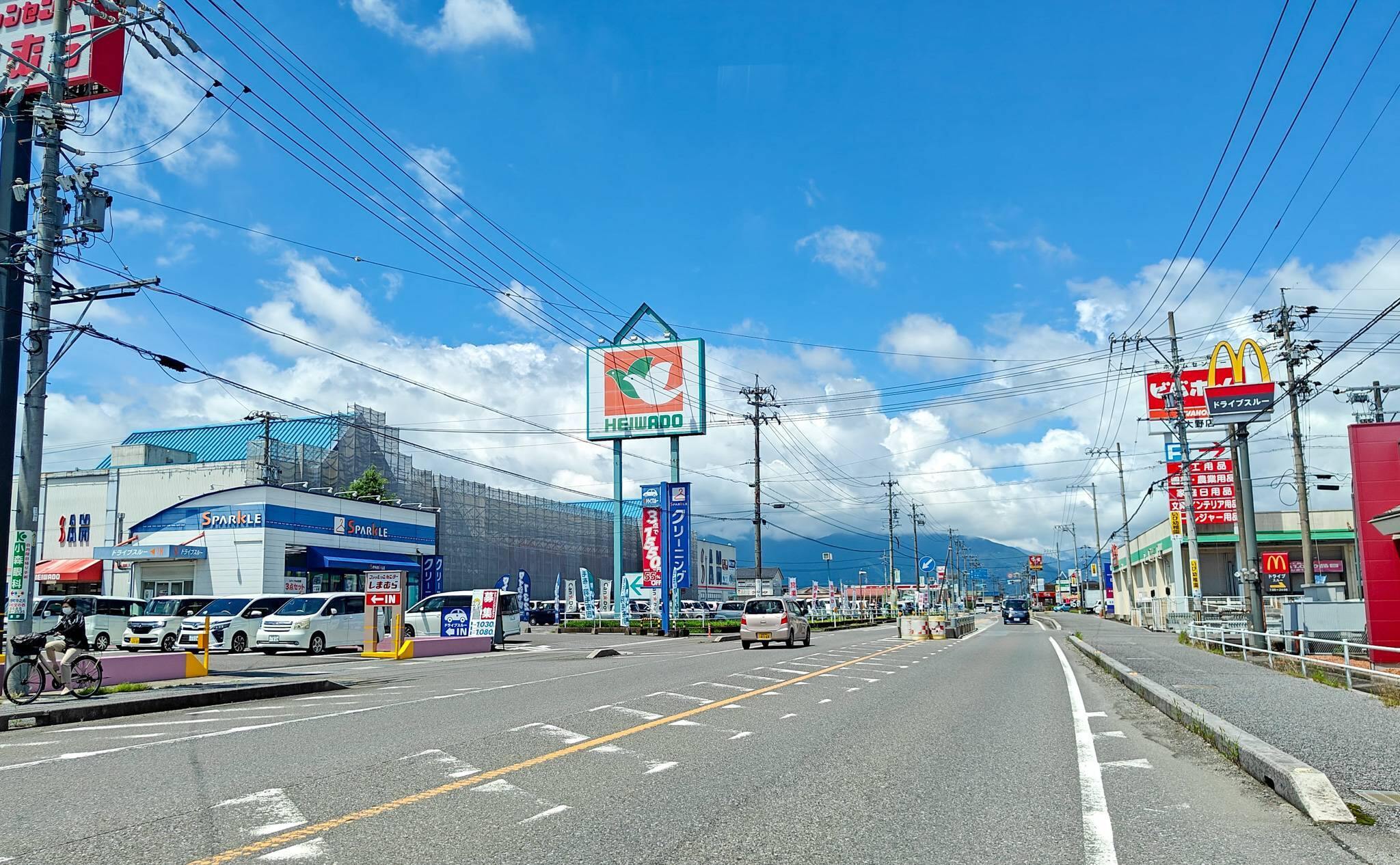 周辺道路の要素の写真