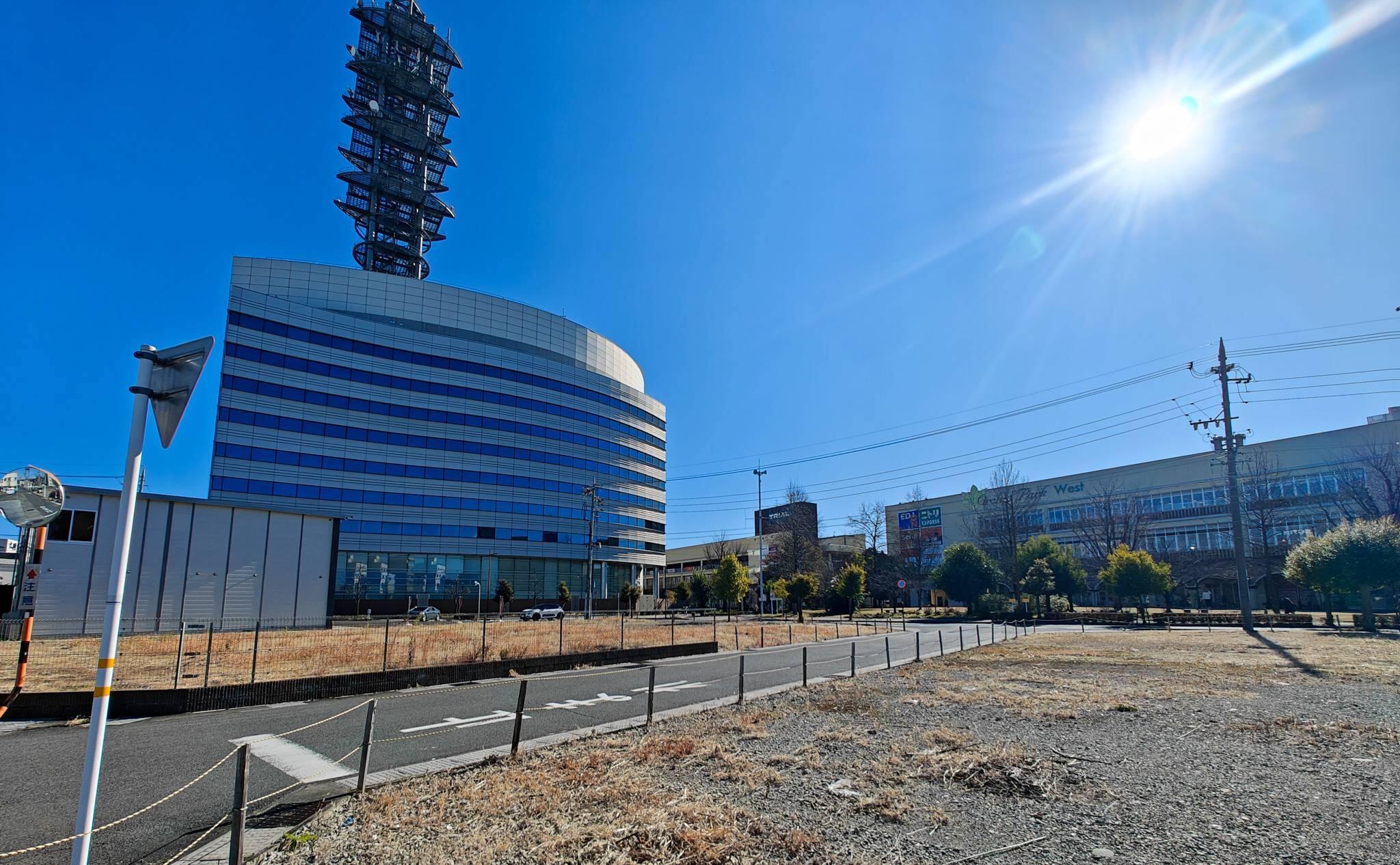 ドラッグコスモス香蘭店の予定地とオーキッドパーク岐阜