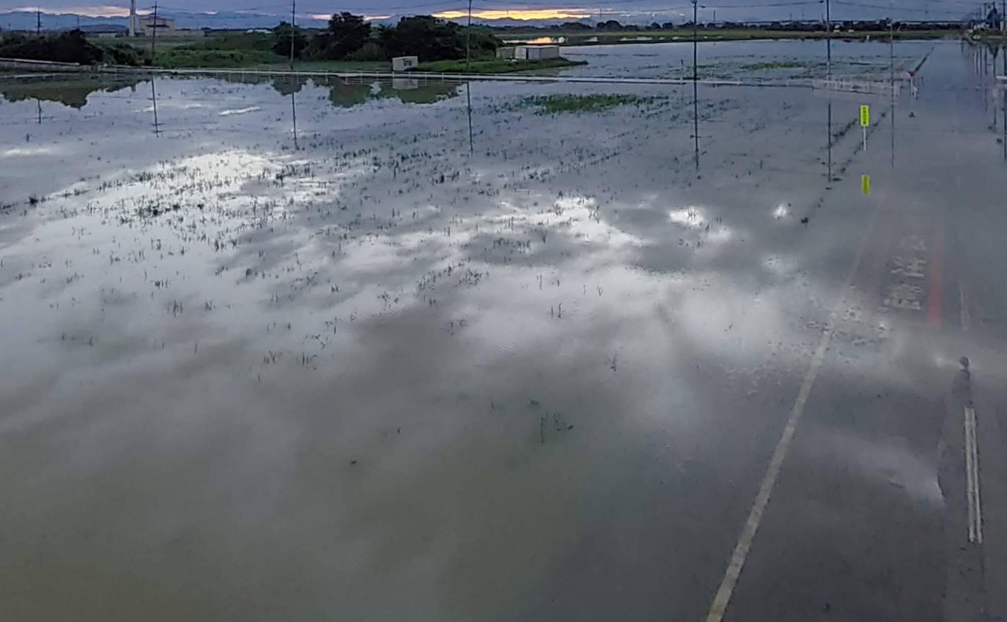 水害の様子（2024年8月撮影：別の地域）