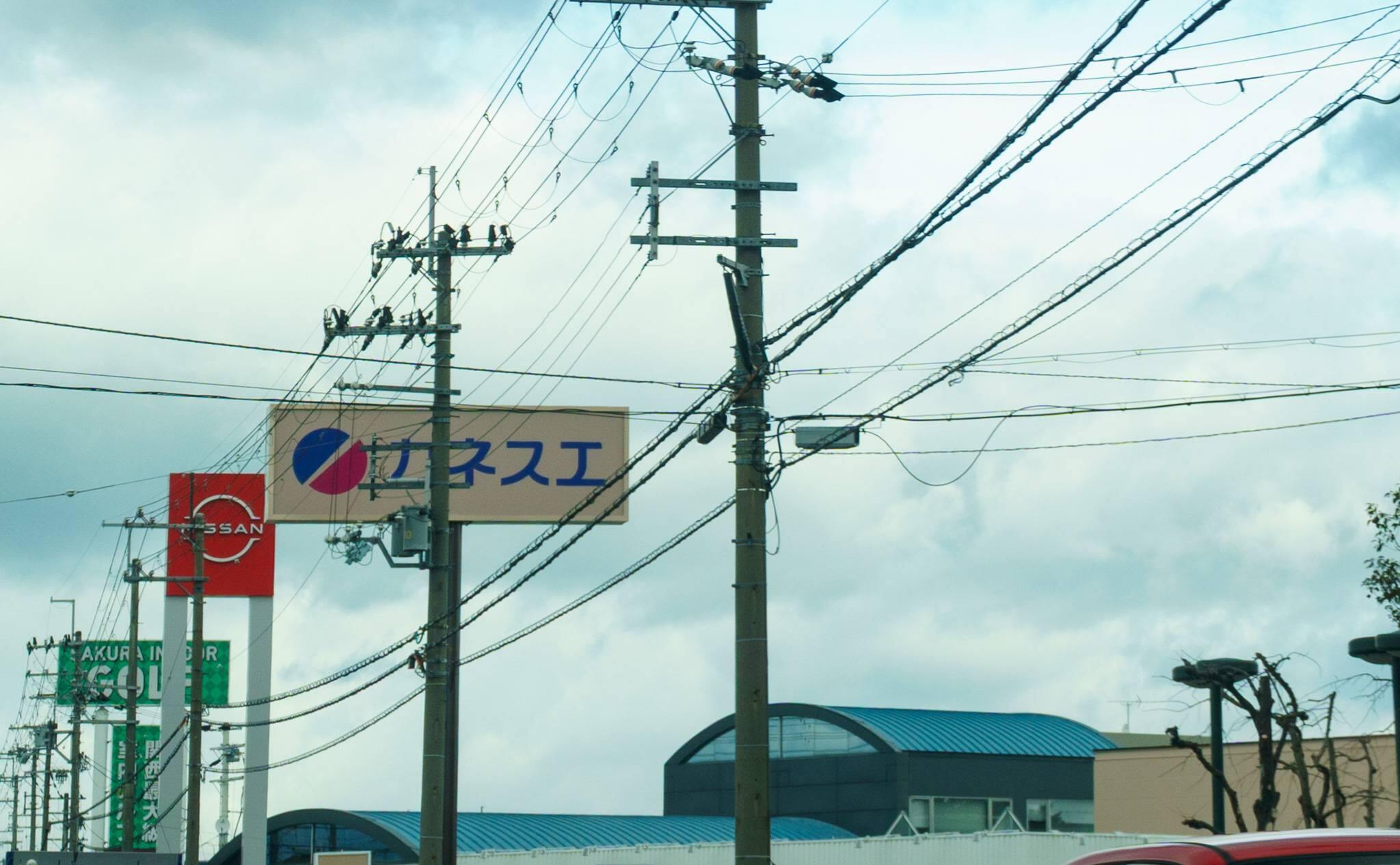 カネスエ守山店の看板