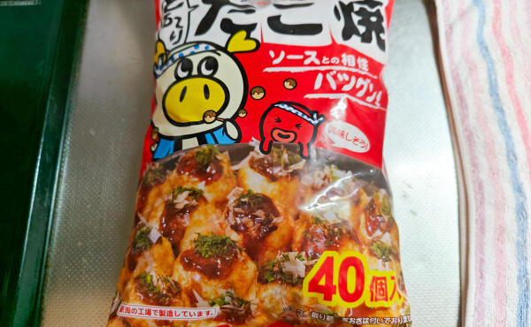 ロピアの冷凍たこ焼き