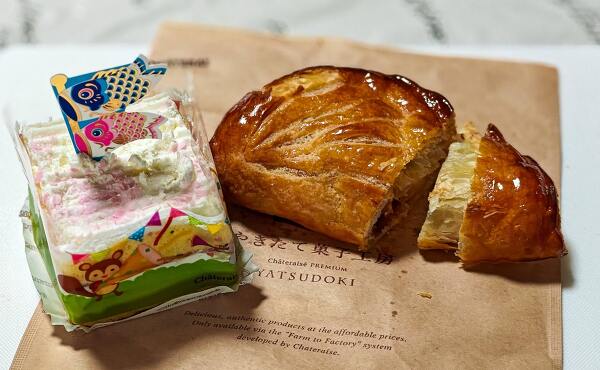 アップルパイと子どもの日ケーキ