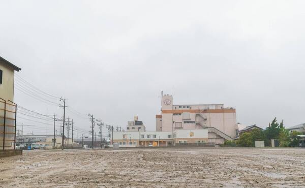ラ・ムー川越町店の予定地の2025年5月現在の様子